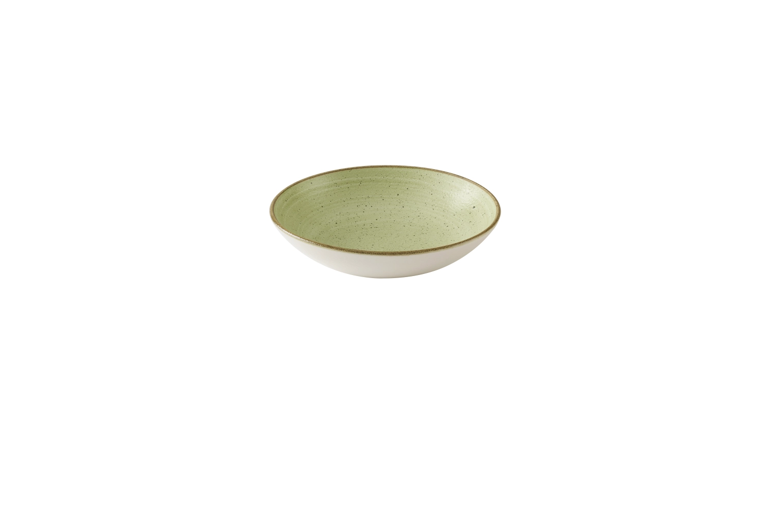 Stonecast Raw Green Coupe Assiette creuse