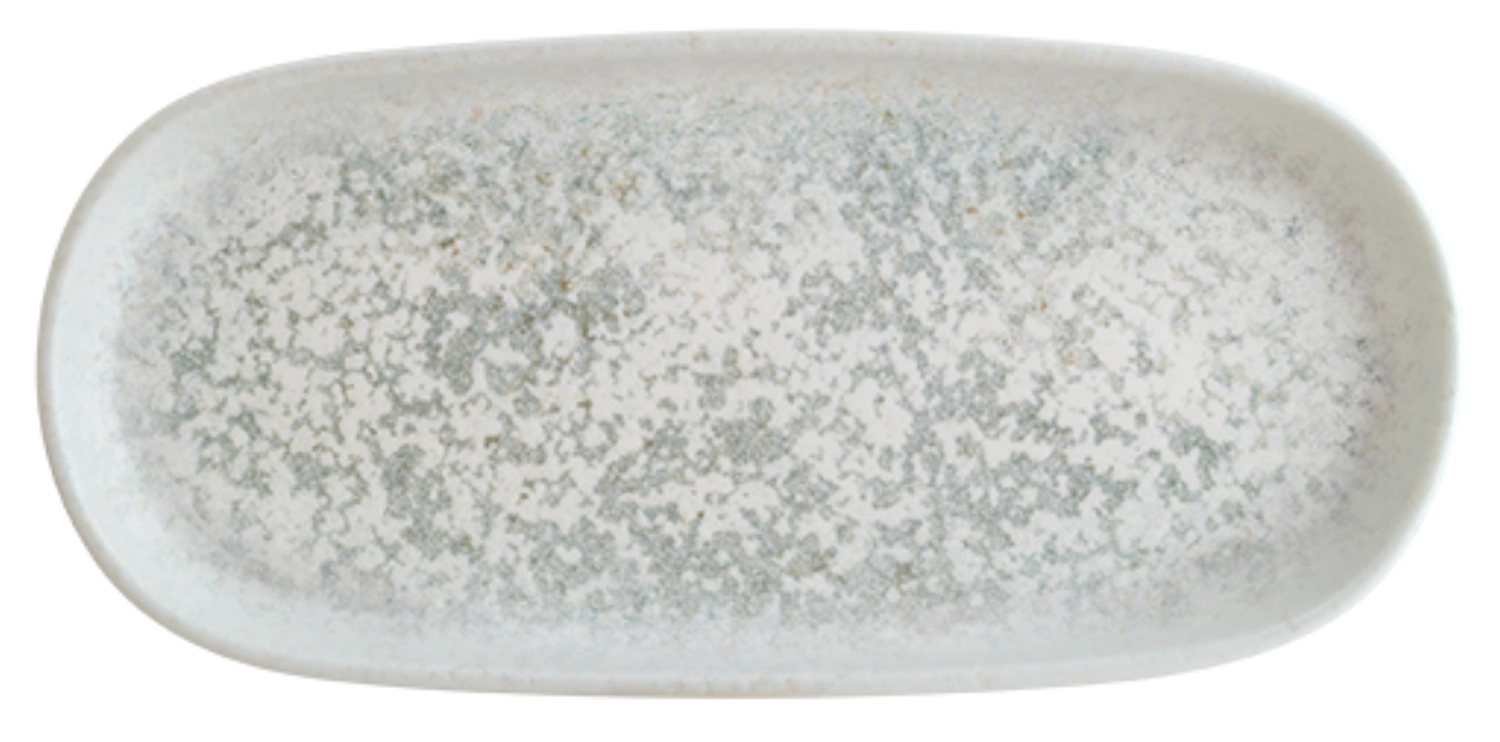 Assiette Lunaire Ocean Hygge ovale L18cm