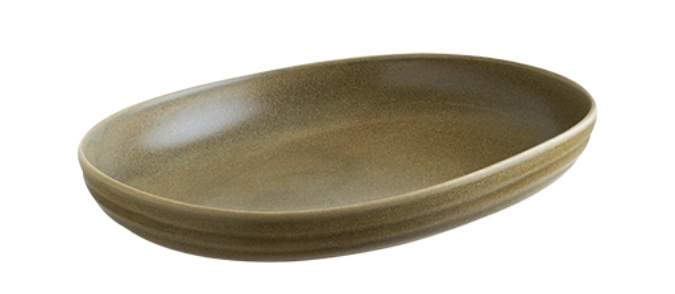 Assiette Terra Pott ovale L37cm