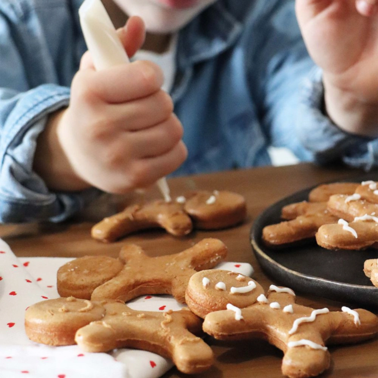 Mélange de pâte bonhomme de pain d'épice