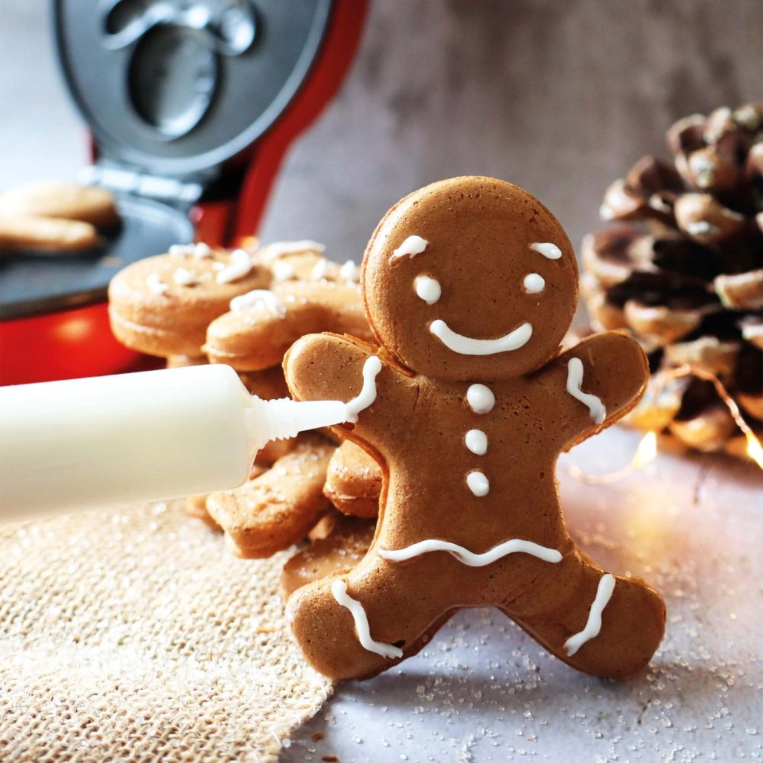 Mélange de pâte bonhomme de pain d'épice