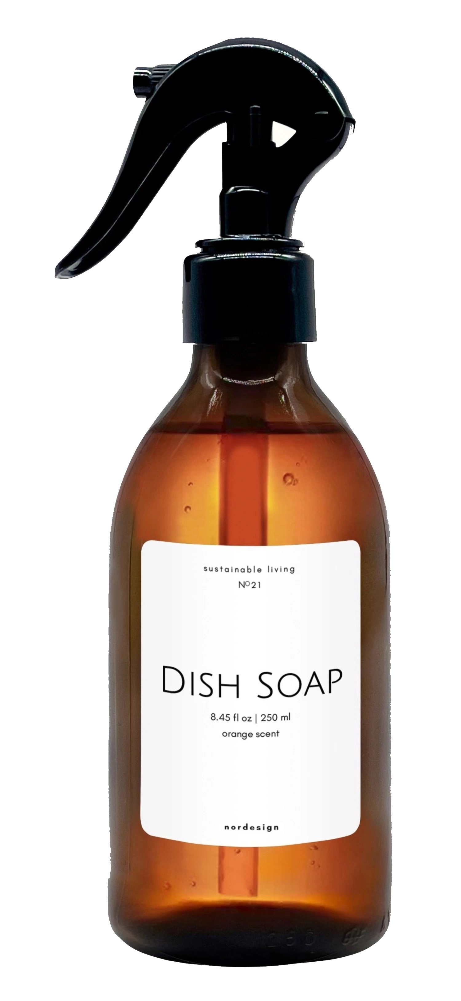 Dish Soap Spülmittel Orangenaroma 250ml Sprühaufsatz