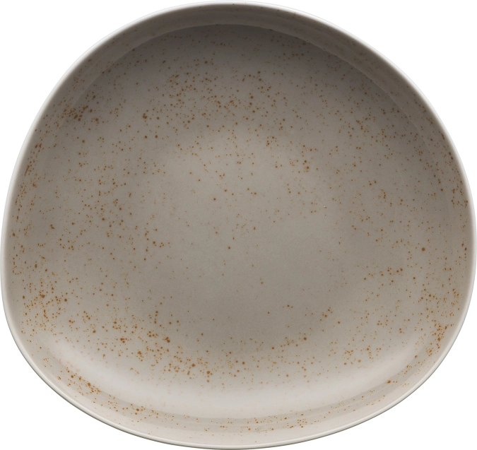 Assiette creuse asymétrique coupe Pottery