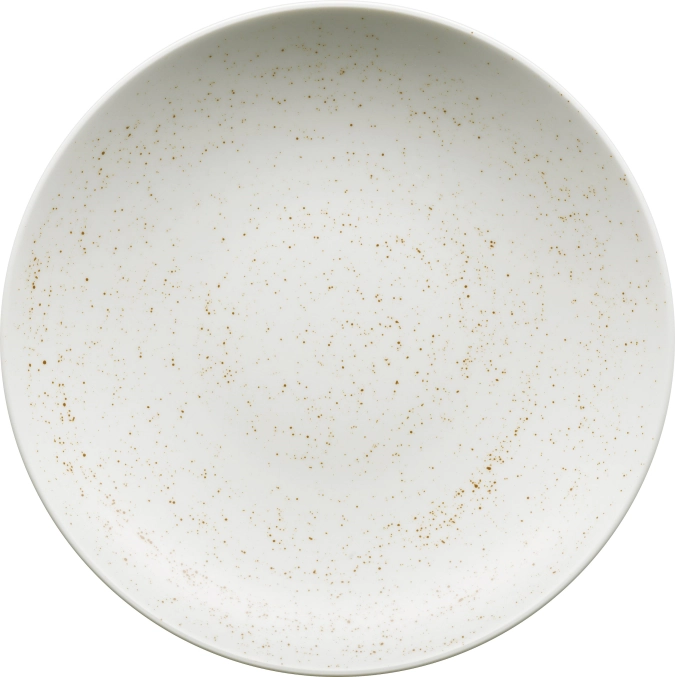 Assiette creuse ronde coupe Pottery