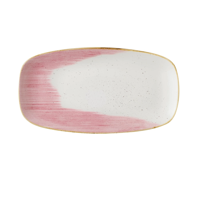 Stonecast Accents Pink Chefs Oblong Platte