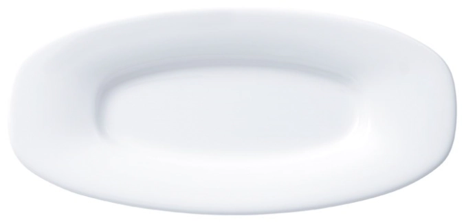 Affinity white Platte oval